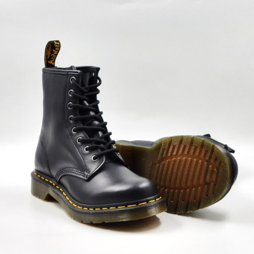 Dr Martens 1460 Black Smooth In Men's Boots Size 11 US